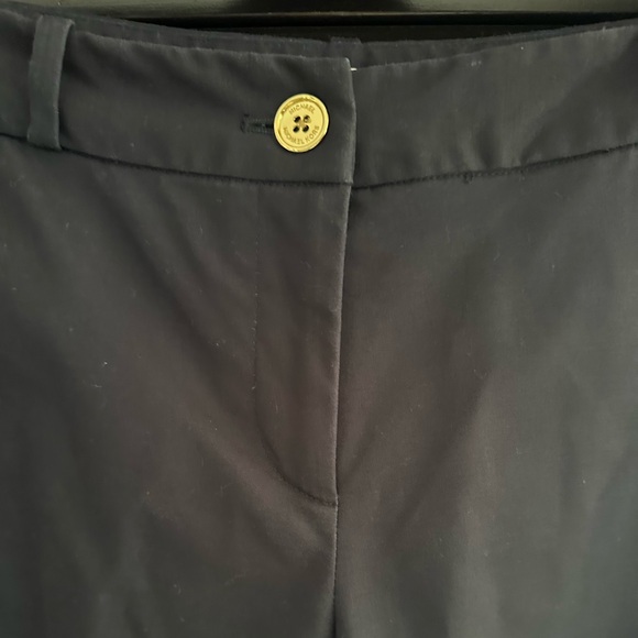 Michael Kors Navy Dress pants with Gold Logo‎ - Picture 2 of 8